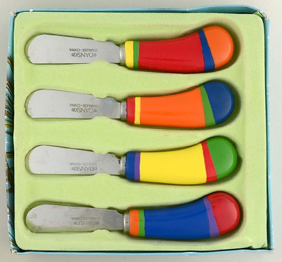 Caribe (Accessories) Individual Spreader - Set of 4 Motifs by Dansk-1