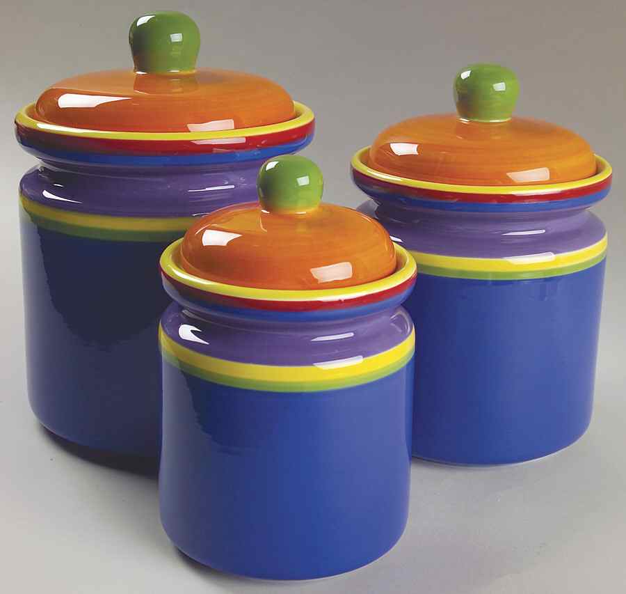 Caribe (Accessories) (3 Piece) Canister Set (Box Set) by Dansk-1