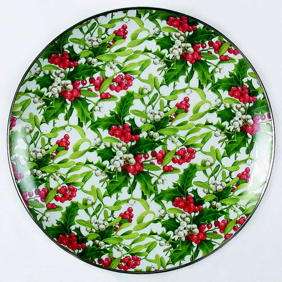Dpt3 Salad/Dessert Plate by Department 56-1