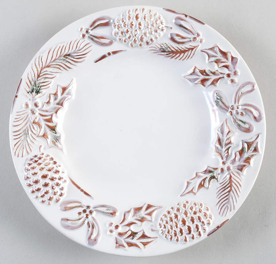 White Pine Salad/Dessert Plate by Decorative Concepts-1