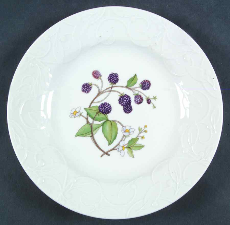 Floating Leaves Luncheon Plate by Dansk-1