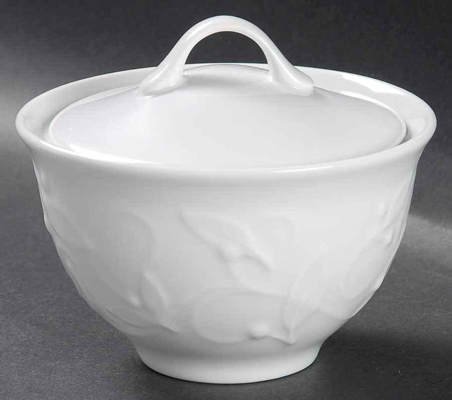 Floating Leaves Sugar Bowl & Lid by Dansk-1
