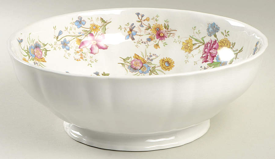 DIS12 9" Round Vegetable Bowl by Diamondstone-1