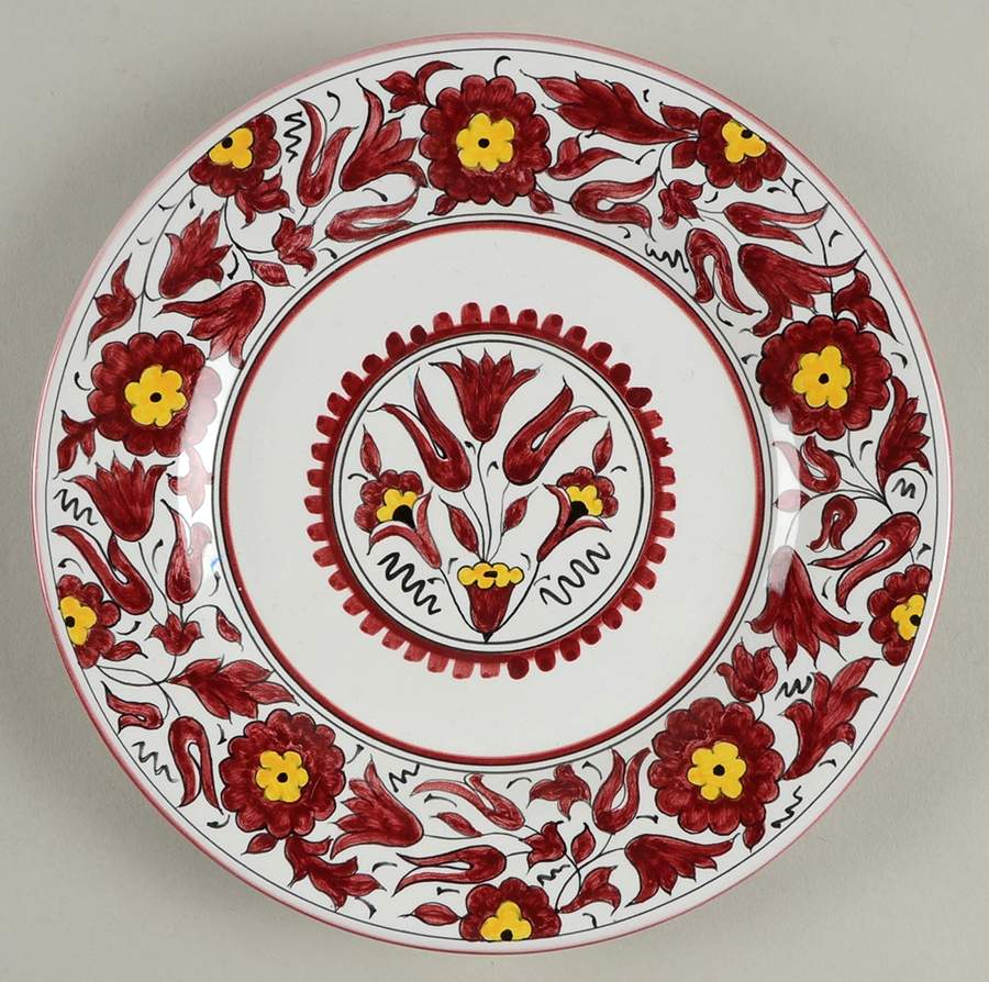 Sultana Salad Plate by Deruta (Italy)-1