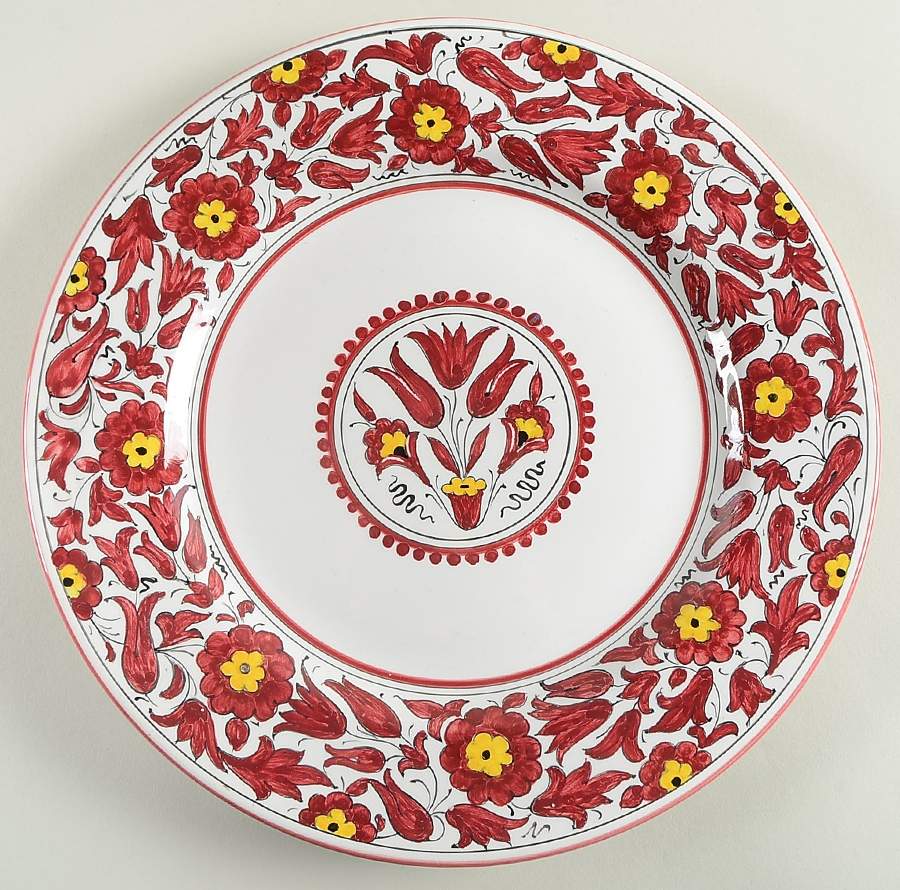 Sultana Dinner Plate by Deruta (Italy)-1