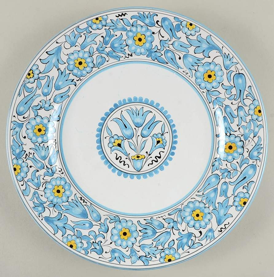 Pasha Dinner Plate by Deruta (Italy)-1