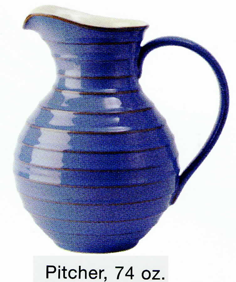 Reactic Denim (Blue) 74 Oz Pitcher by Dansk-1