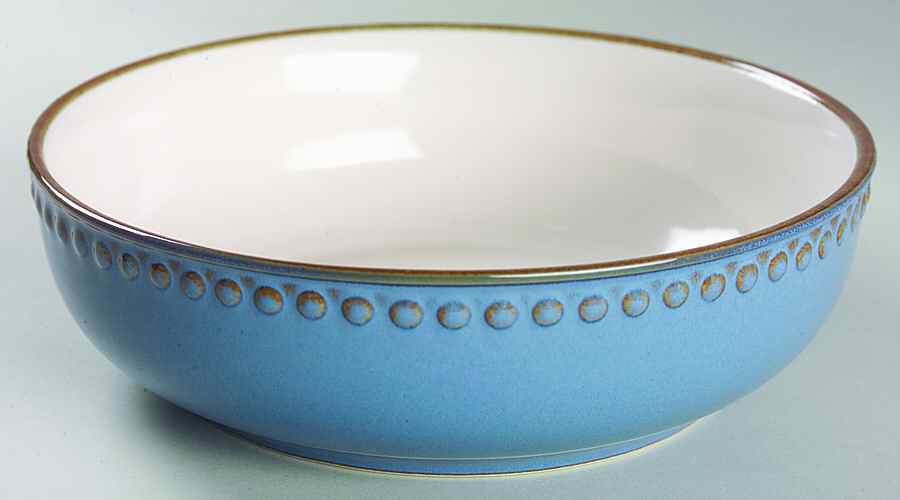 Reactic Denim (Blue) 7" Individual Pasta Bowl by Dansk-1