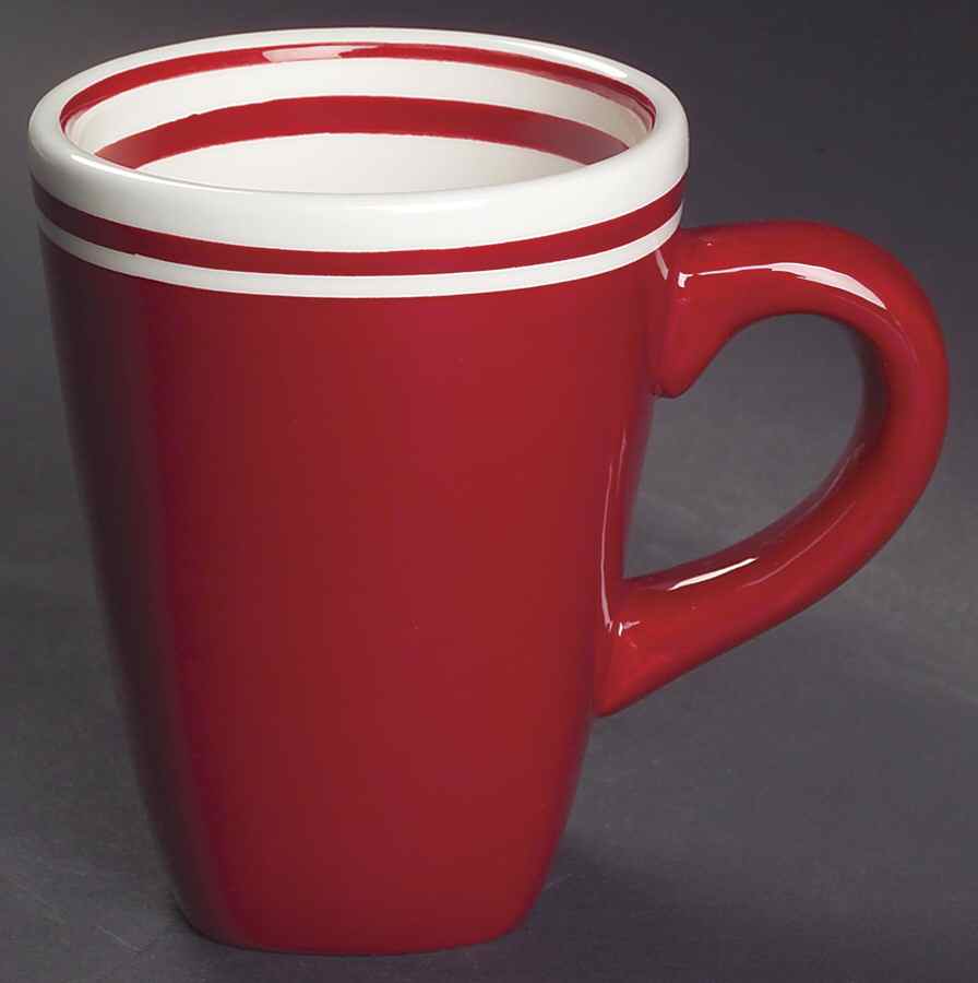 Circa Red Mug by Dansk-1