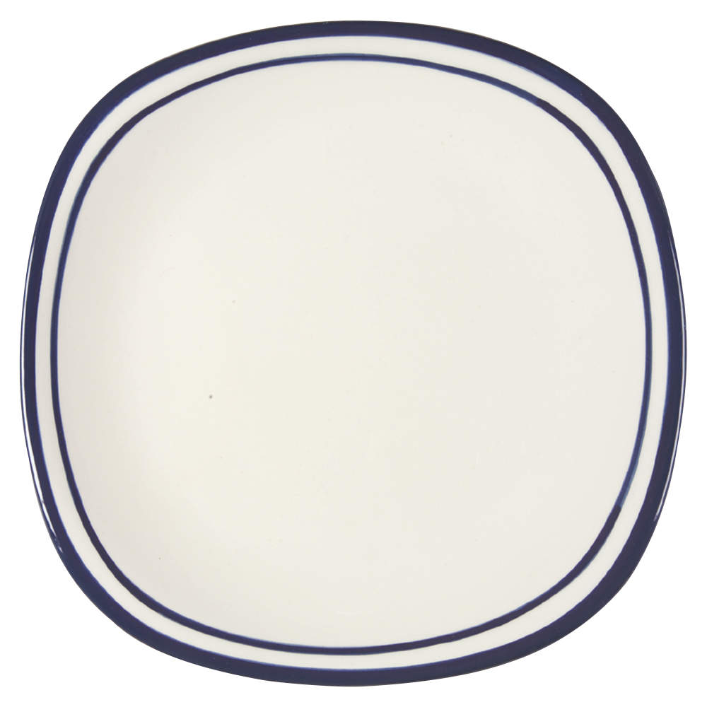 Circa Blue Square Salad Plate by Dansk-1