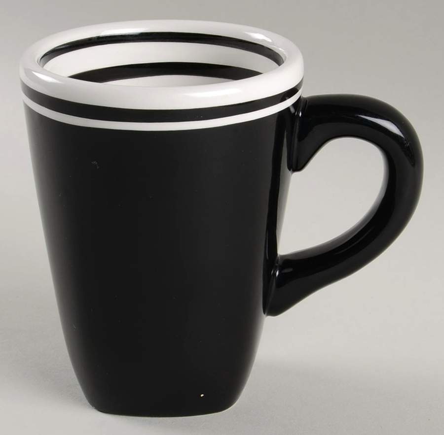 Circa Black Mug by Dansk-1