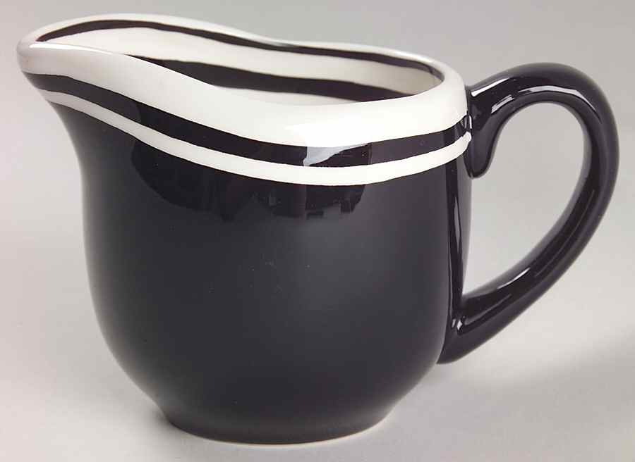Circa Black Creamer by Dansk-1