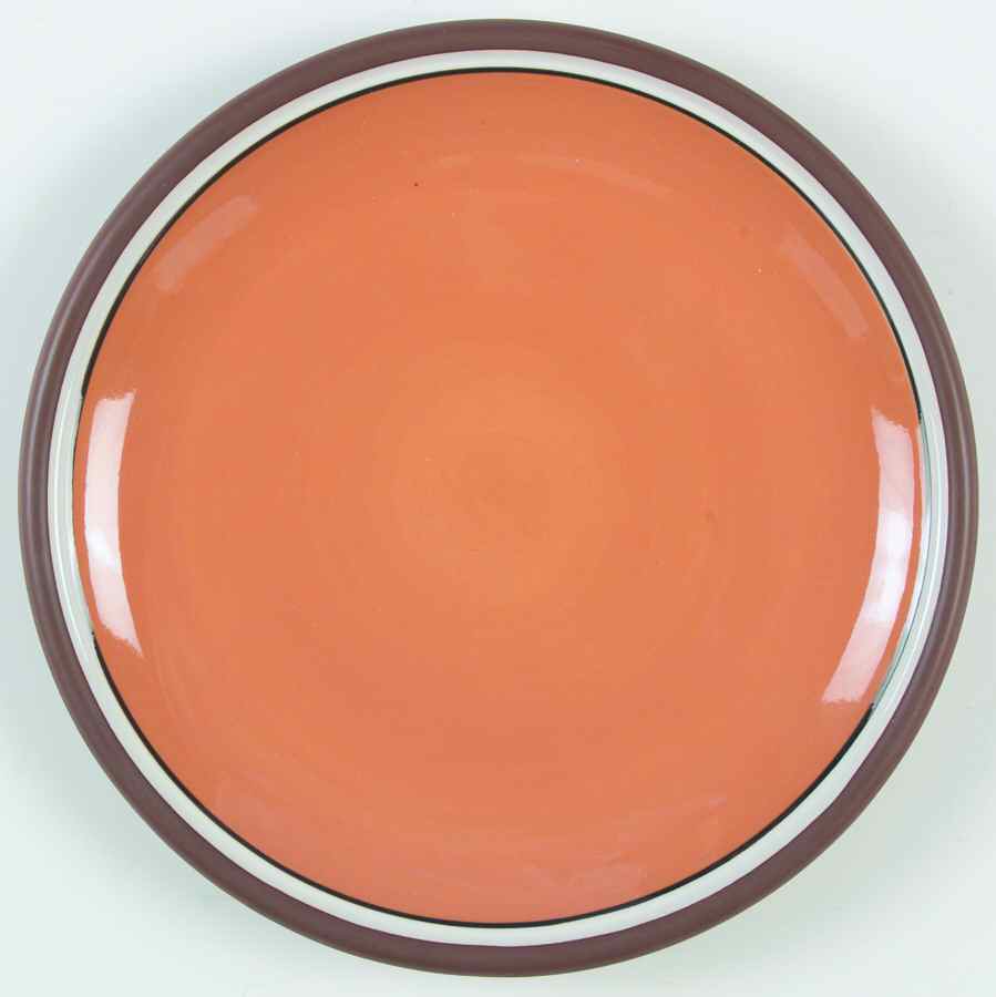 Stacking Stripe Pumpkin Salad Plate by Dansk-1