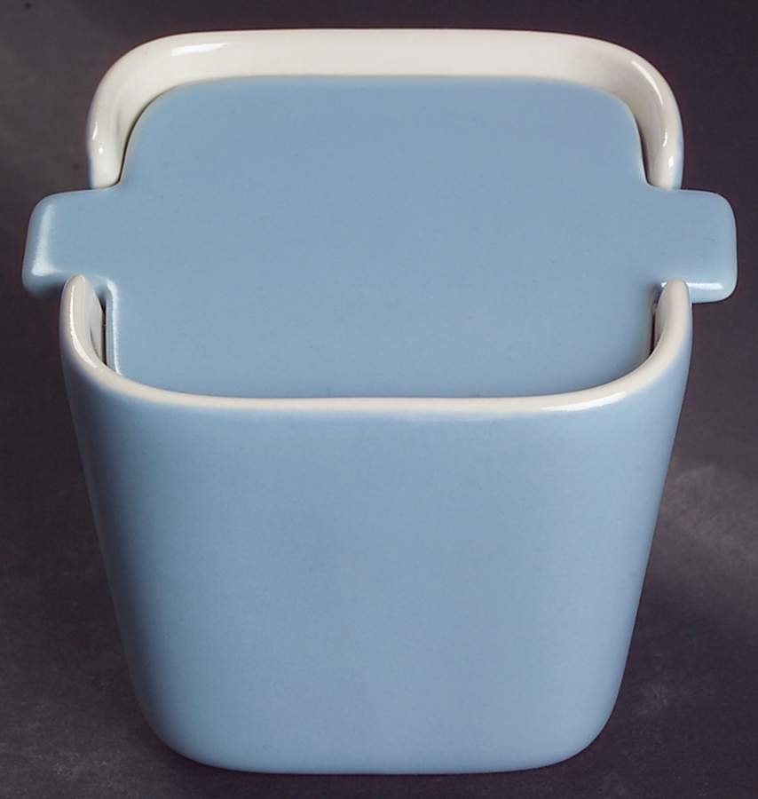 Ang.L Indigo (Blue) Sugar Bowl & Lid by Dansk-1