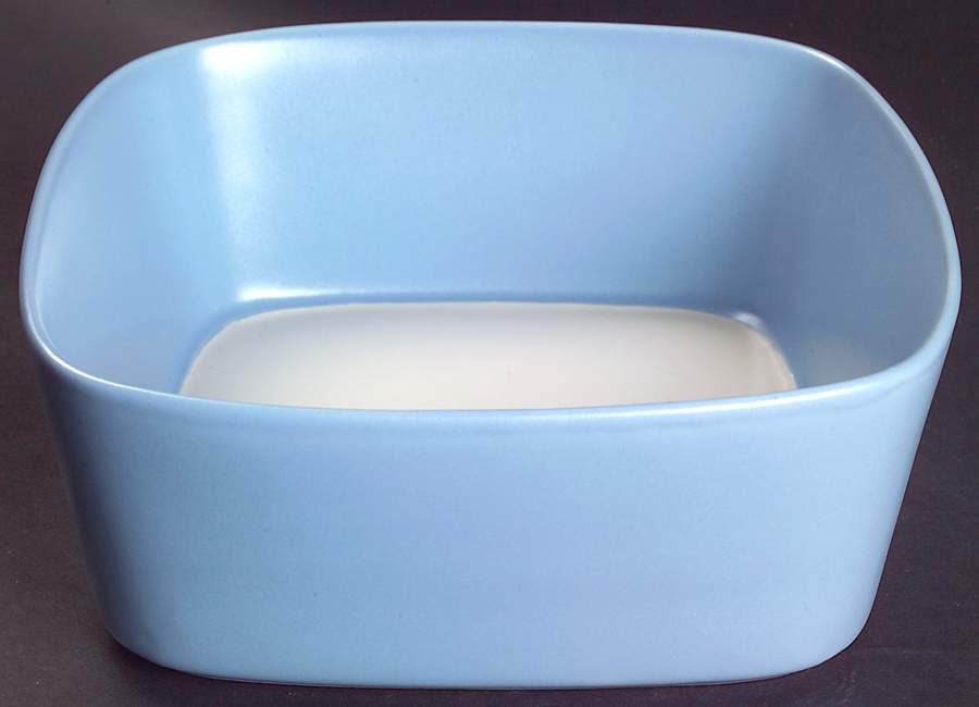 Ang.L Indigo (Blue) 8" Square Vegetable Bowl by Dansk-1