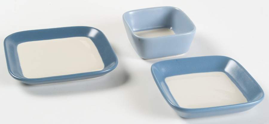 Ang.L Indigo (Blue) Individual Dip Dish - Set of 3 by Dansk-1