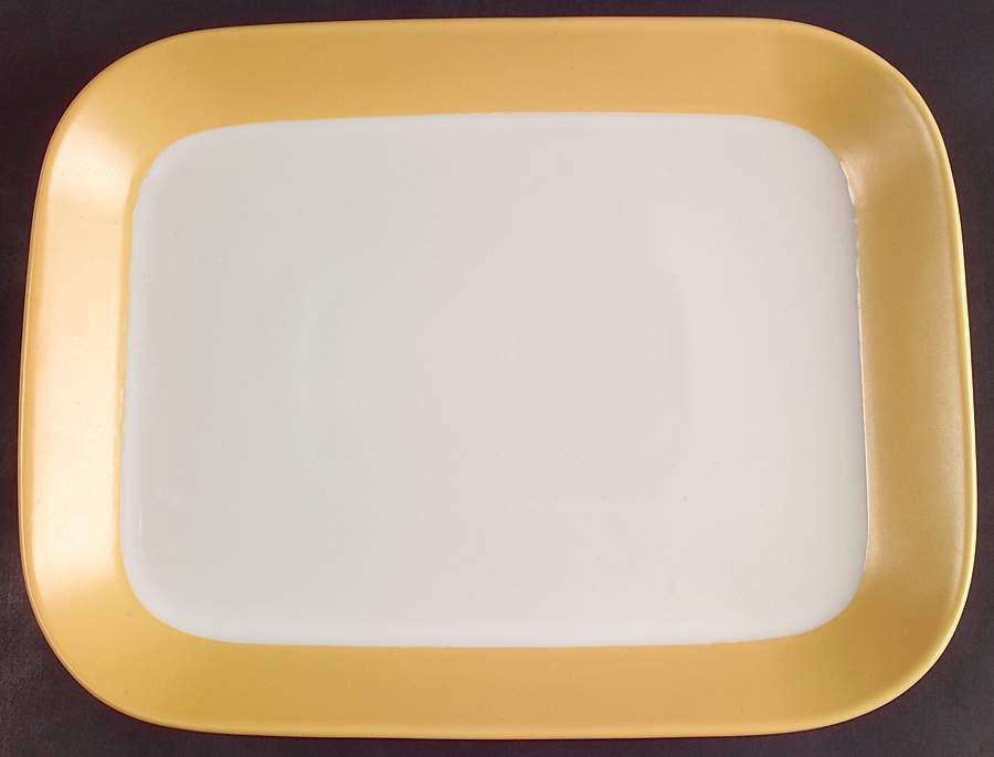 Ang.L Maize (Yellow) 14" Rectangular Serving Platter by Dansk-1