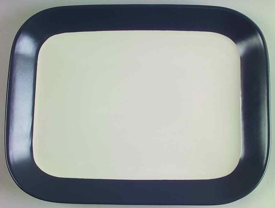 Ang.L Slate (Gray) 14" Rectangular Serving Platter by Dansk-1