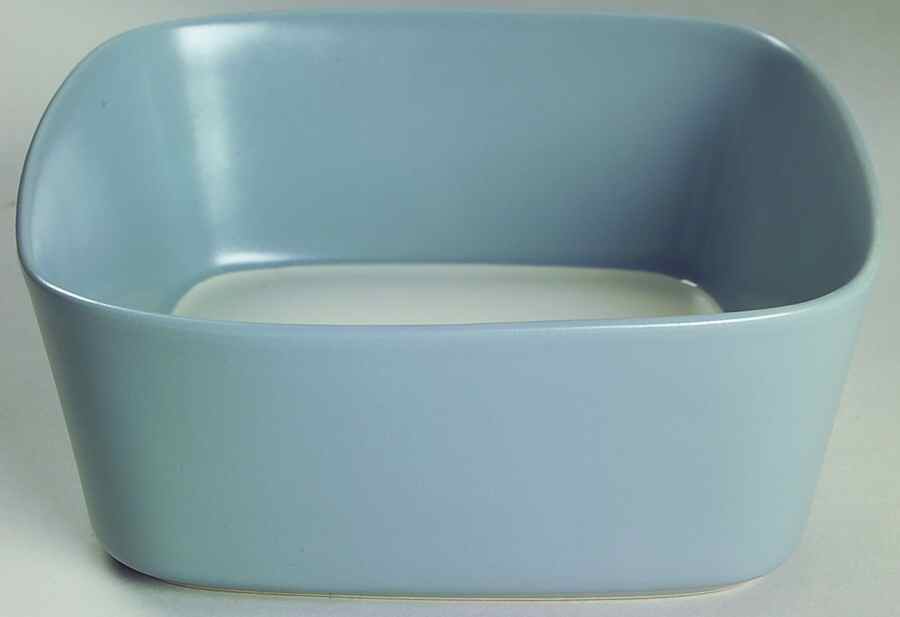 Ang.L Slate (Gray) 8" Square Vegetable Bowl by Dansk-1