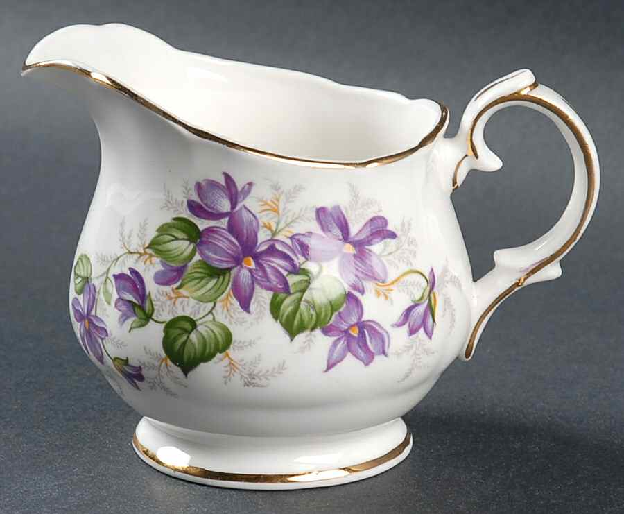 Violets Mini Creamer by Duchess-1