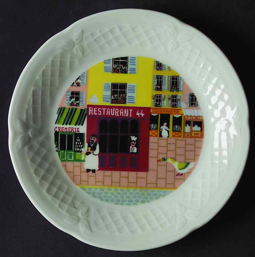Merchant Row Canape Plate by Philippe Deshoulieres-1