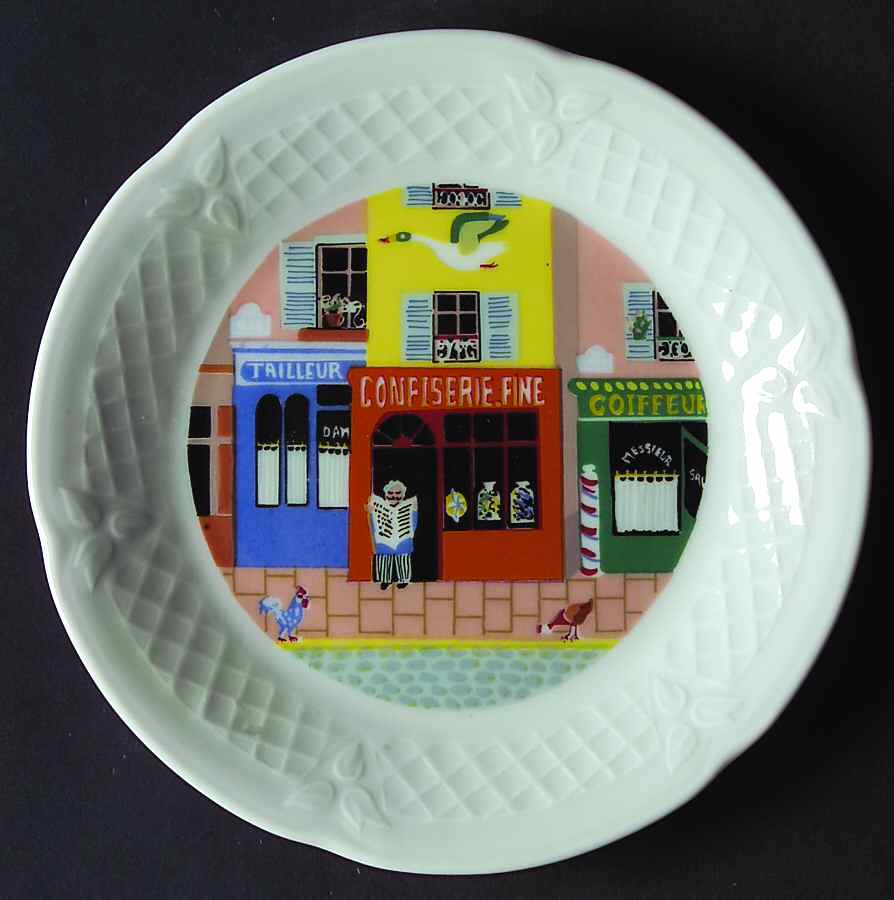 Merchant Row Canape Plate by Philippe Deshoulieres-1