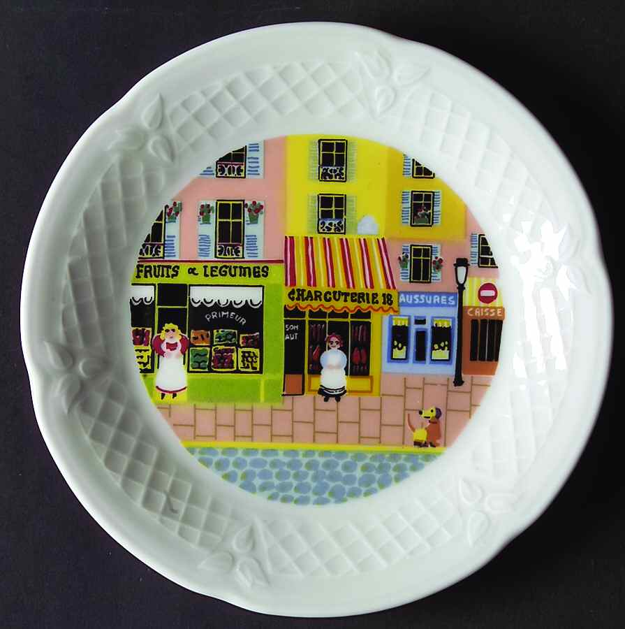Merchant Row Canape Plate by Philippe Deshoulieres-1