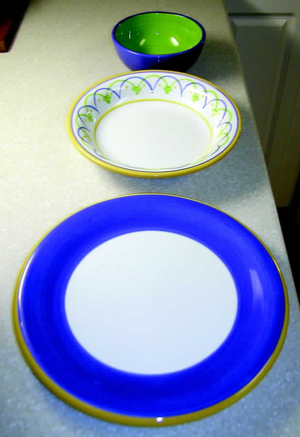 Bands Dinner Plate by Dansk-1