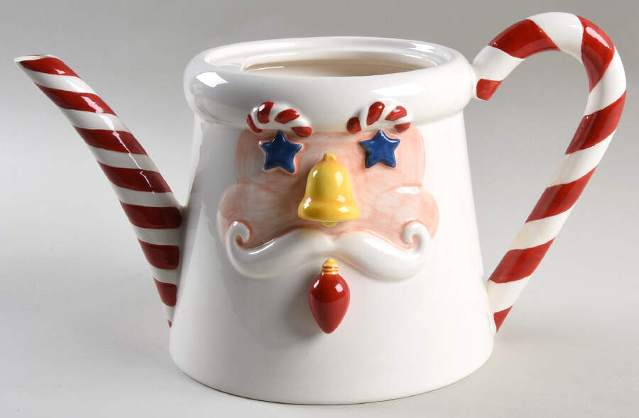 Peppermint Coffee Pot No Lid by Department 56-1