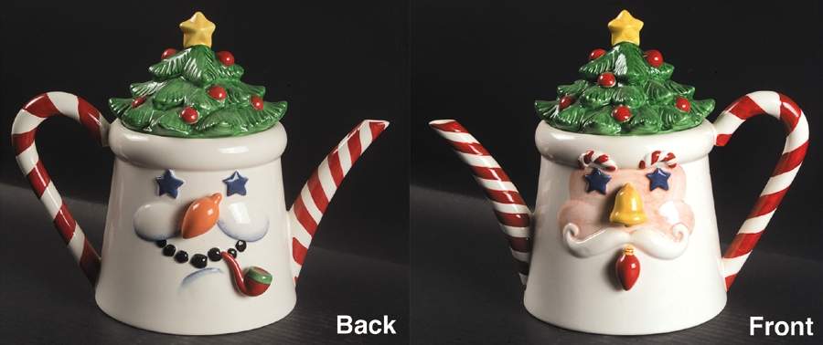 Peppermint Coffee Pot & Lid by Department 56-1