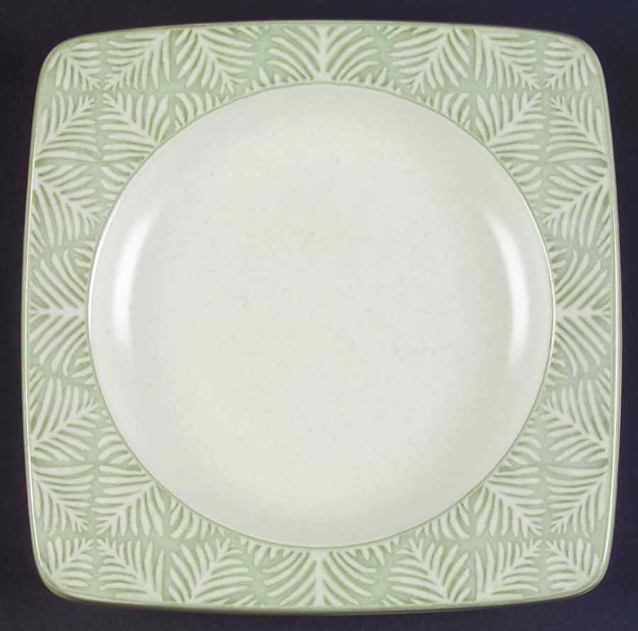 Lyon Fern Square Salad Plate by Dansk-1