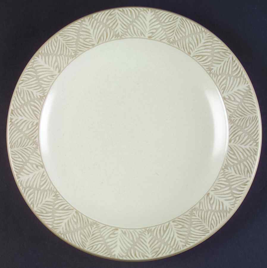 Lyon Stone Dinner Plate by Dansk-1