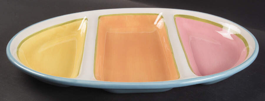 Sorbet Oval Divided Server by Dansk-1