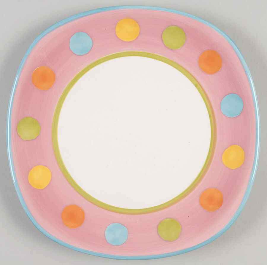 Sorbet Berry Square Salad Plate by Dansk-1