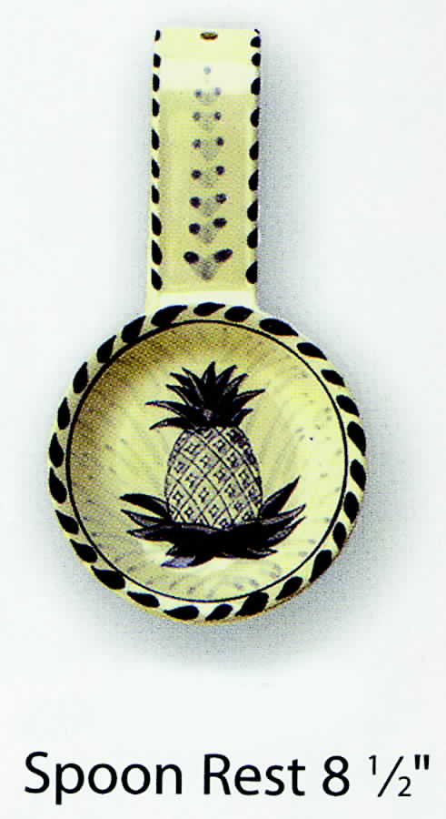 Pineapple Spoon Rest/Holder (Holds 1 Spoon) by Dovis Designs-1