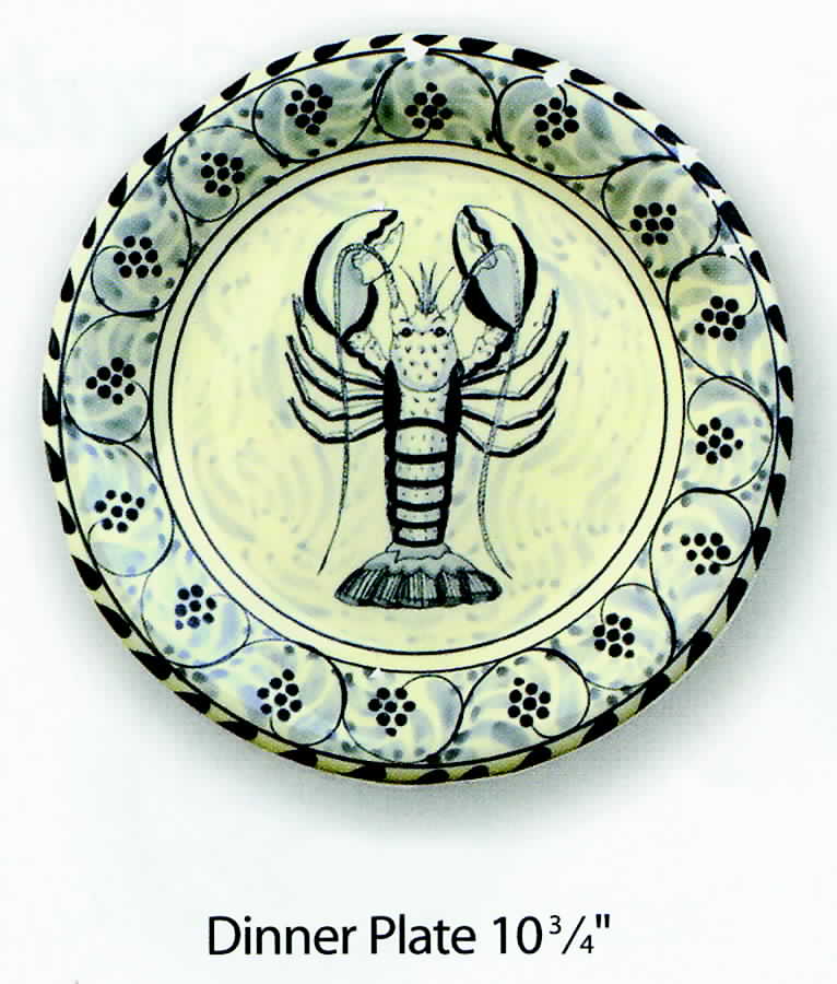 Lobster Dinner Plate by Dovis Designs-1