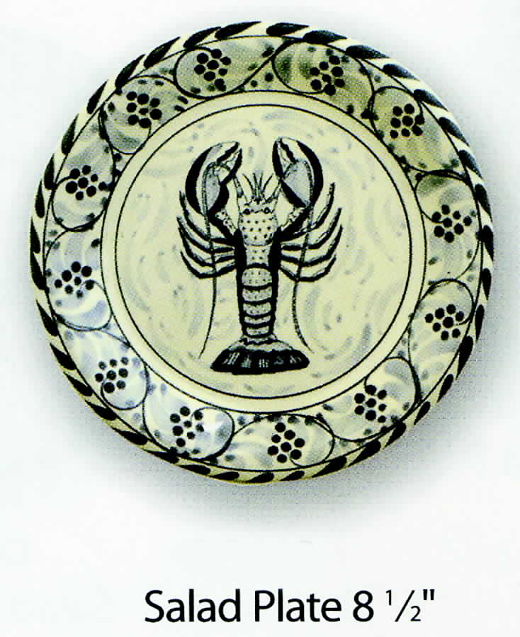Lobster Salad Plate by Dovis Designs-1