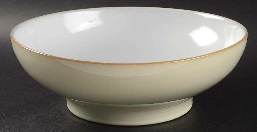Linen 11" Round Serving Bowl by Denby-Langley-1