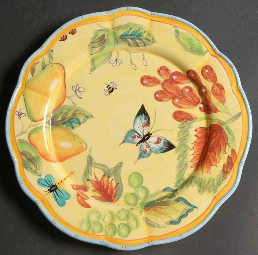 Provencal Luncheon Plate by Department 56-1