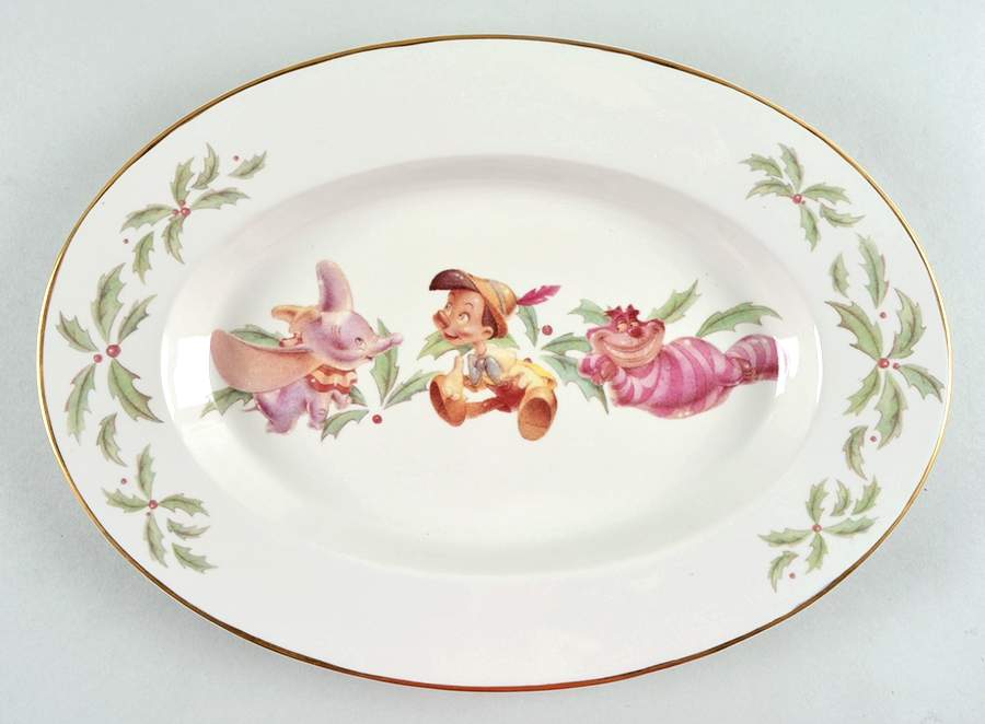 DIN7 14" Oval Serving Platter by Disney-1