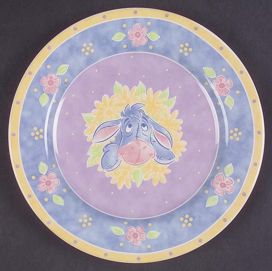Pooh Bouquet Salad Plate by Disney-1