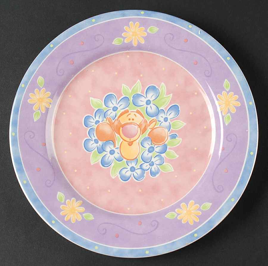 Pooh Bouquet Salad Plate by Disney-1