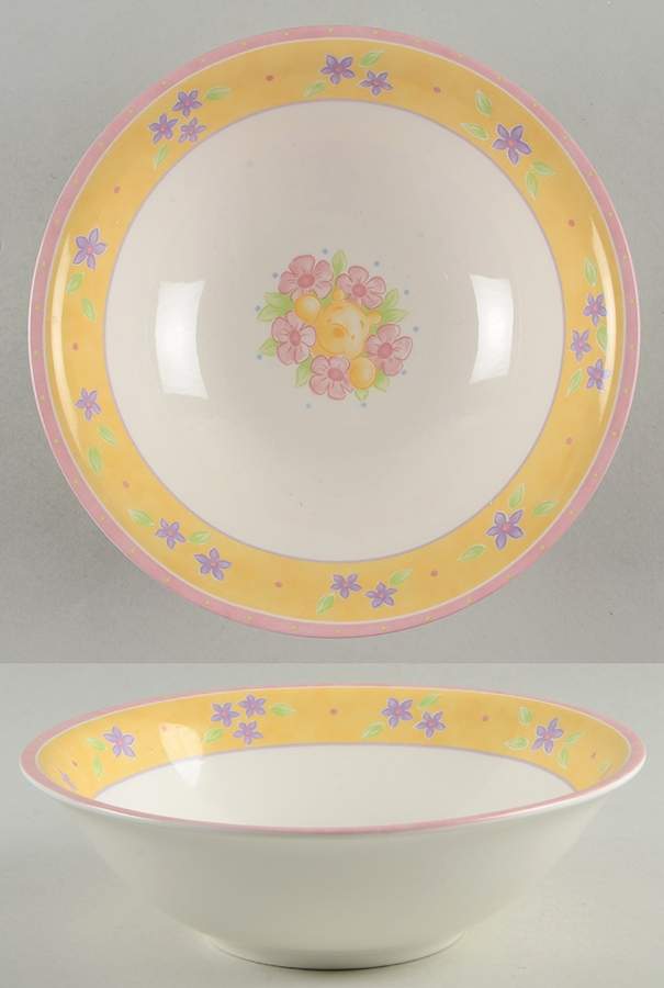 Pooh Bouquet Coupe Soup Bowl by Disney-1