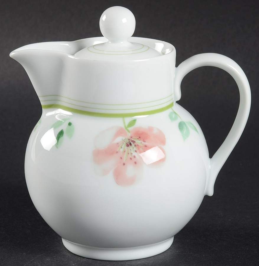 Peonies Creamer & Lid by Dansk-1