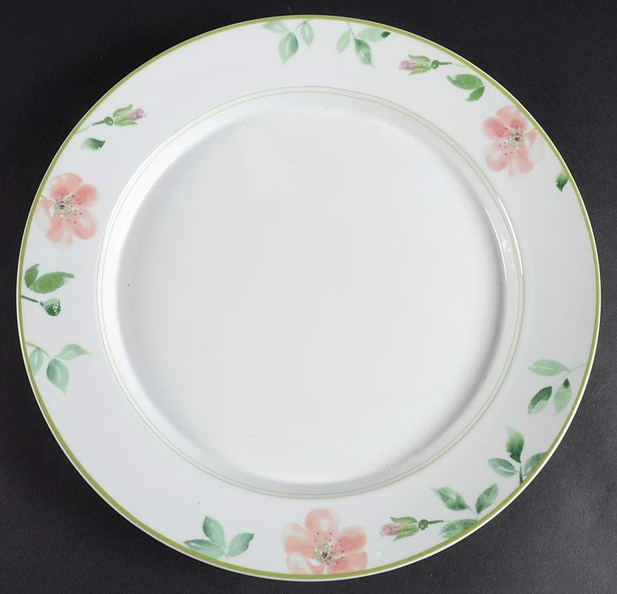 Peonies 13" Chop Plate (Round Platter) by Dansk-1