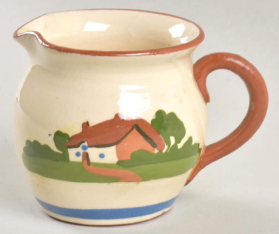 Torquay Devon Motto Ware Creamer by Dartmouth-1