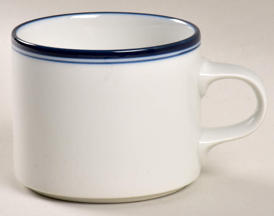 Allegro Blue (Japan) Flat Cup by Dansk-1
