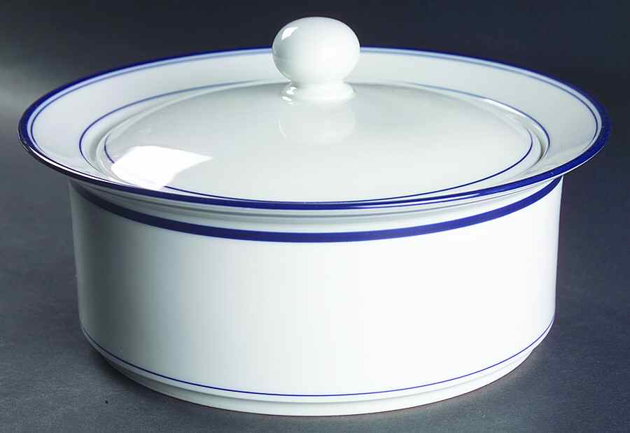Allegro Blue (Japan) 1.5 Qt Round Covered Casserole by Dansk-1