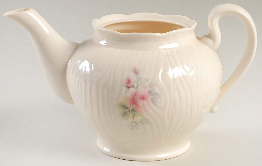 Irish Rose Teapot No Lid by Donegal Parian-1