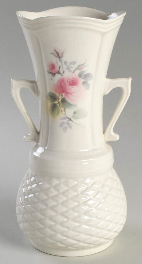 Irish Rose 8" Vase by Donegal Parian-1